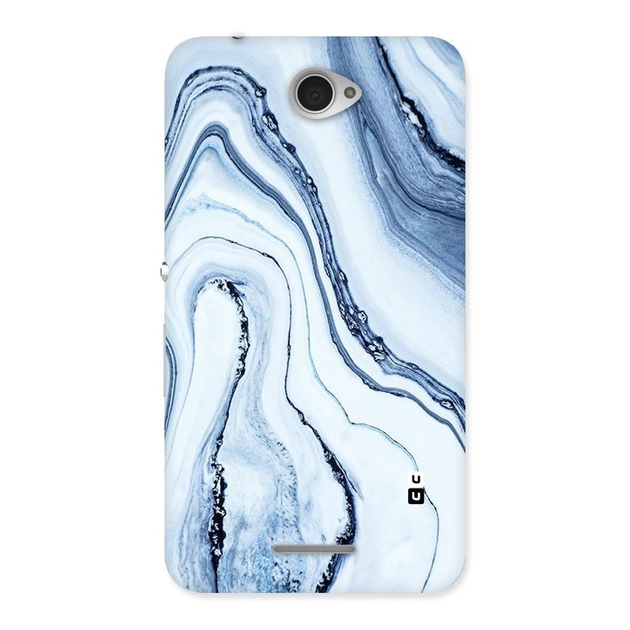 Marble Style (Printed) Back Case for Sony Xperia E4