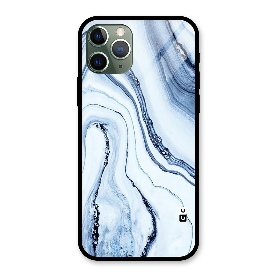 Marble Style (Printed) Glass Back Case for iPhone 11 Pro