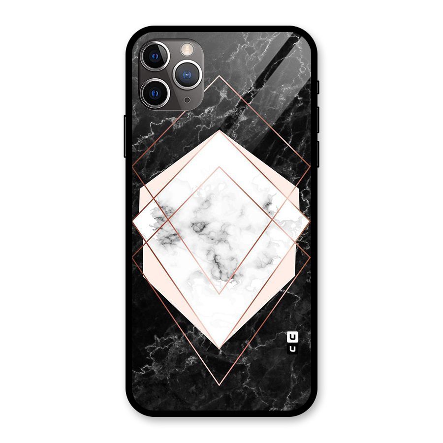 Marble Texture Print Glass Back Case for iPhone 11 Pro Max