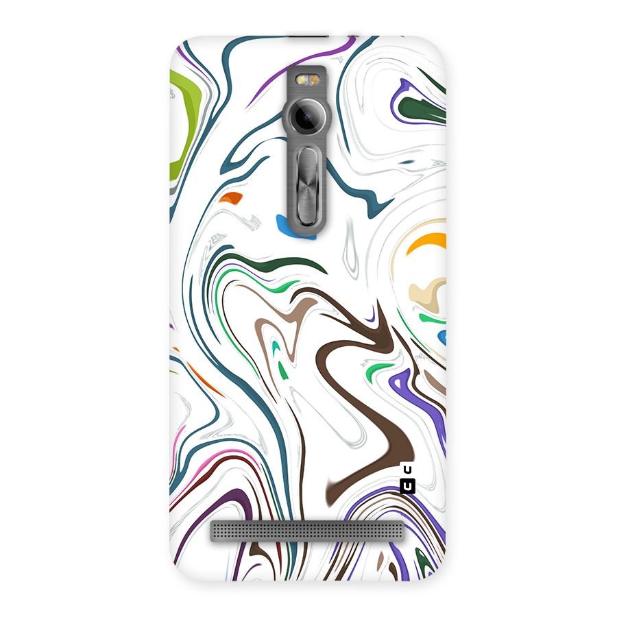 Marbled Printed Art Back Case for Asus Zenfone 2