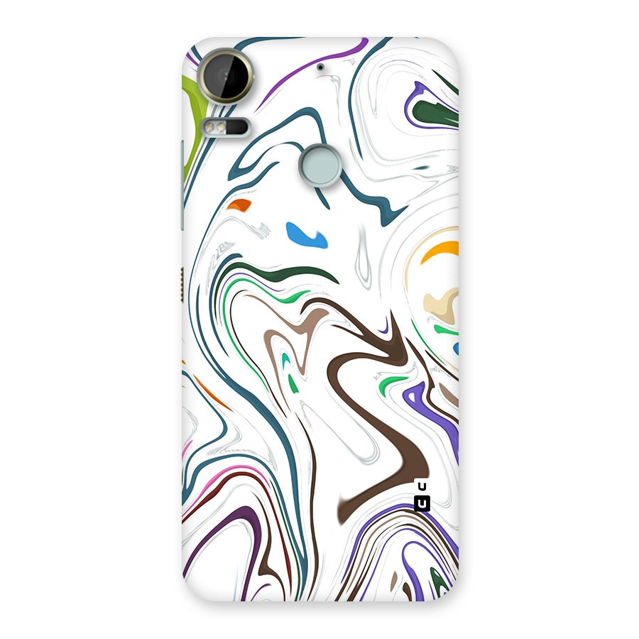 Marbled Printed Art Back Case for Desire 10 Pro