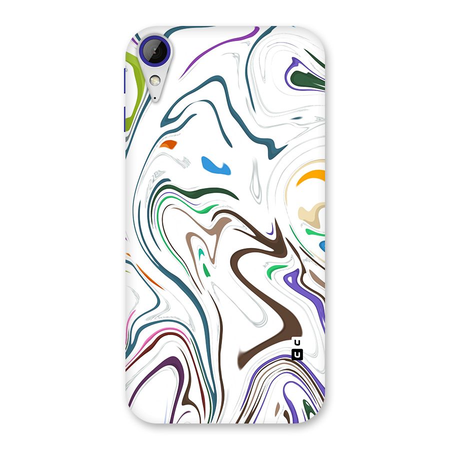 Marbled Printed Art Back Case for Desire 830