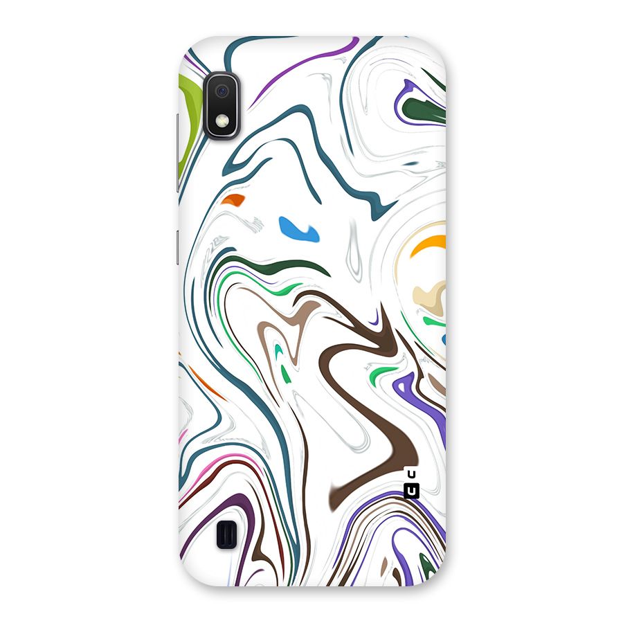 Marbled Printed Art Back Case for Galaxy A10