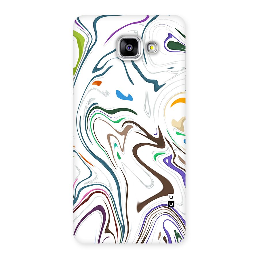 Marbled Printed Art Back Case for Galaxy A5 2016