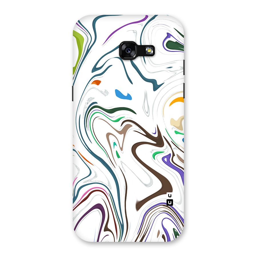 Marbled Printed Art Back Case for Galaxy A5 2017