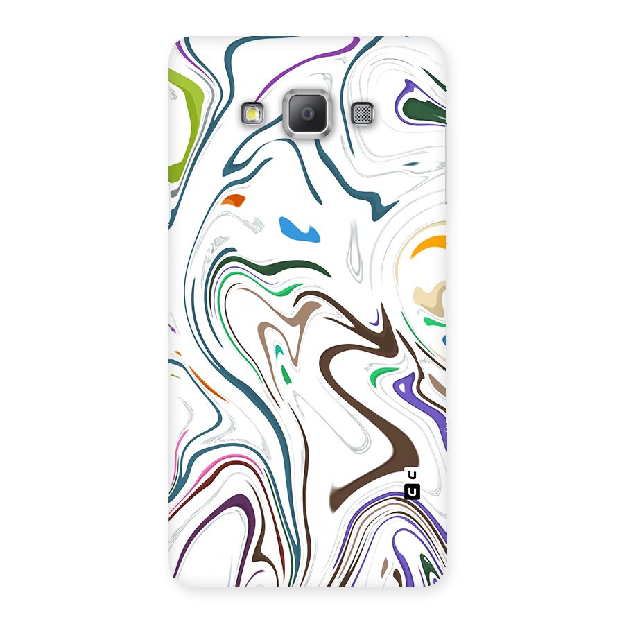 Marbled Printed Art Back Case for Galaxy A7