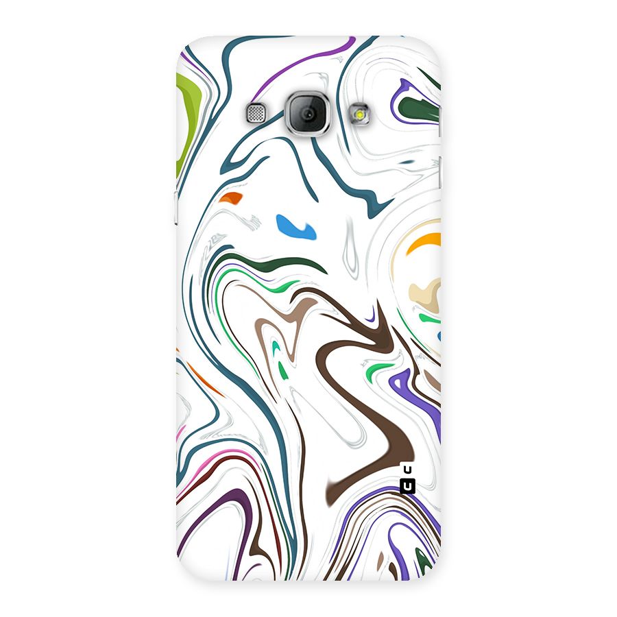 Marbled Printed Art Back Case for Galaxy A8