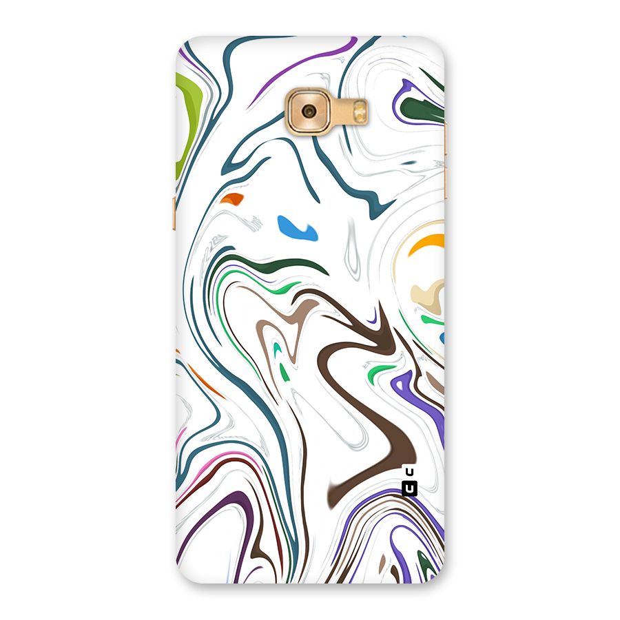 Marbled Printed Art Back Case for Galaxy C9 Pro