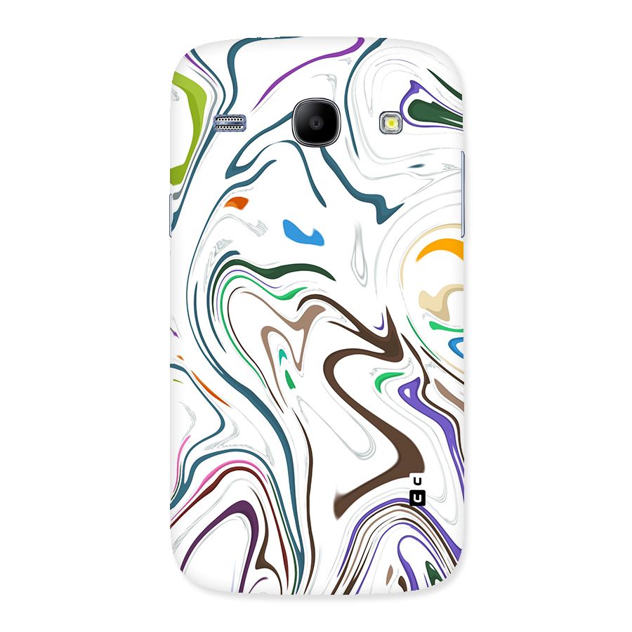 Marbled Printed Art Back Case for Galaxy Core