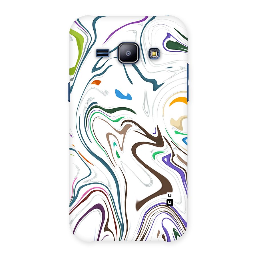 Marbled Printed Art Back Case for Galaxy J1