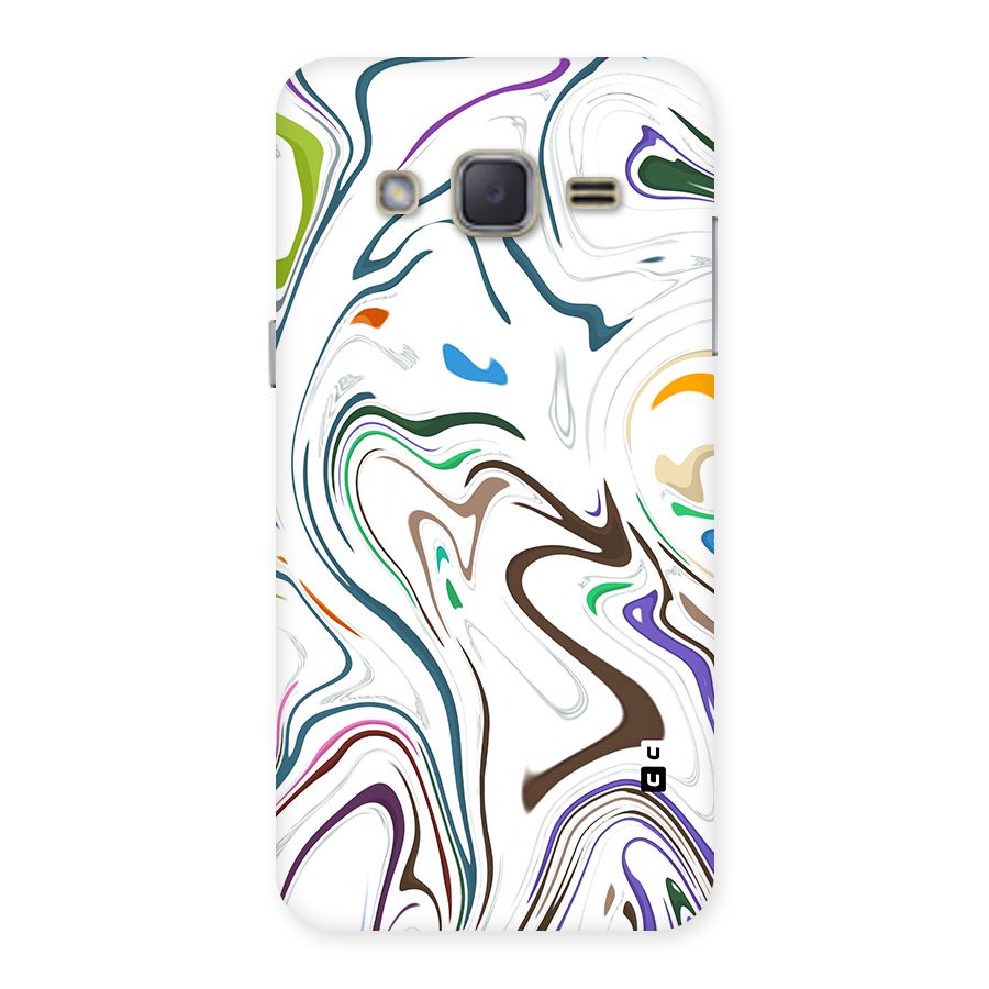 Marbled Printed Art Back Case for Galaxy J2