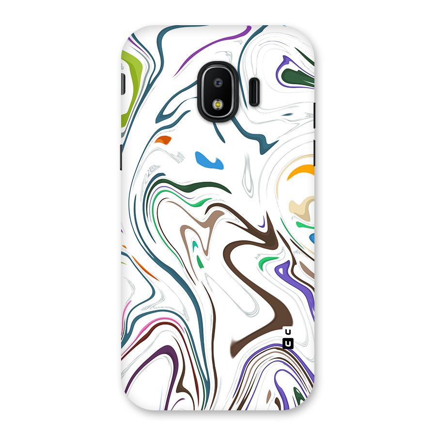Marbled Printed Art Back Case for Galaxy J2 Pro 2018