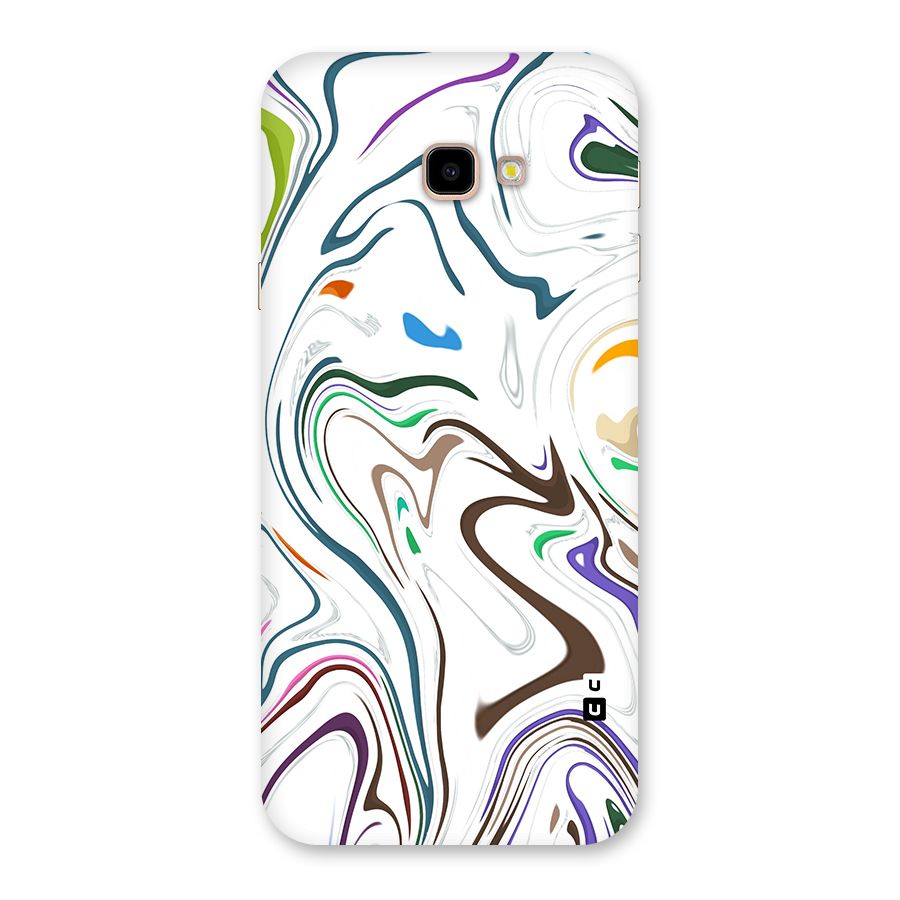 Marbled Printed Art Back Case for Galaxy J4 Plus