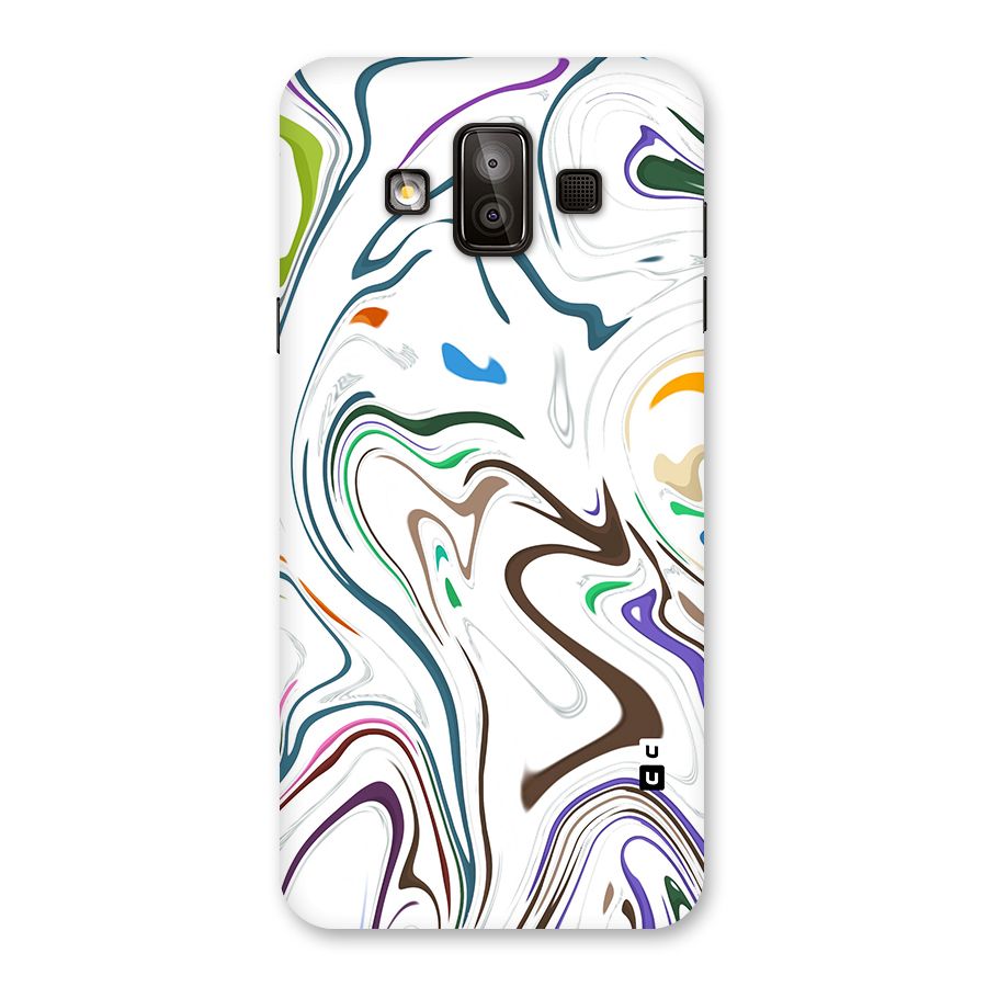 Marbled Printed Art Back Case for Galaxy J7 Duo