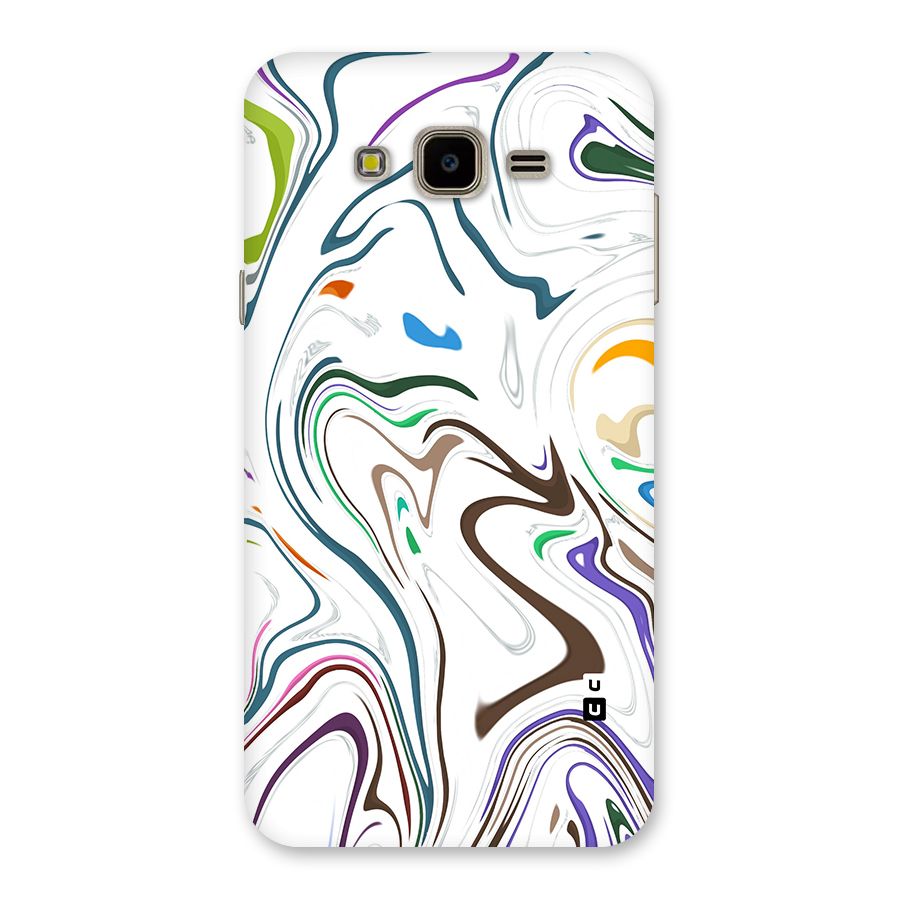 Marbled Printed Art Back Case for Galaxy J7 Nxt