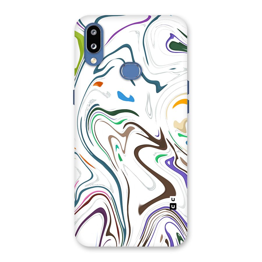Marbled Printed Art Back Case for Galaxy M01s