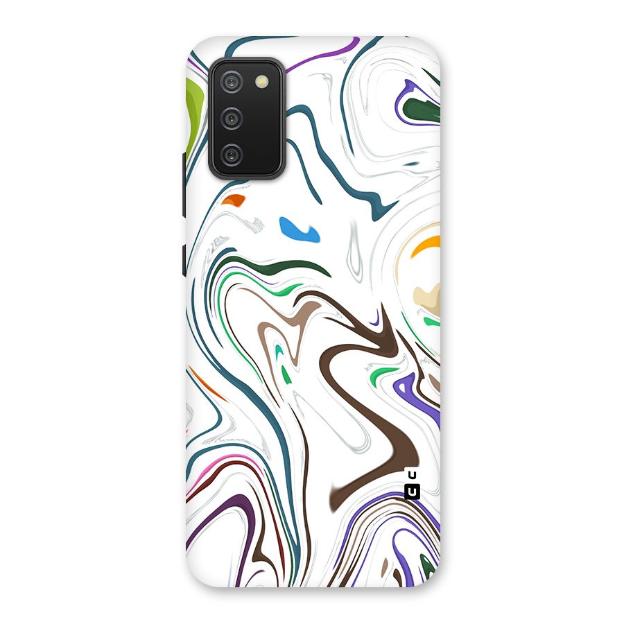 Marbled Printed Art Back Case for Galaxy M02s