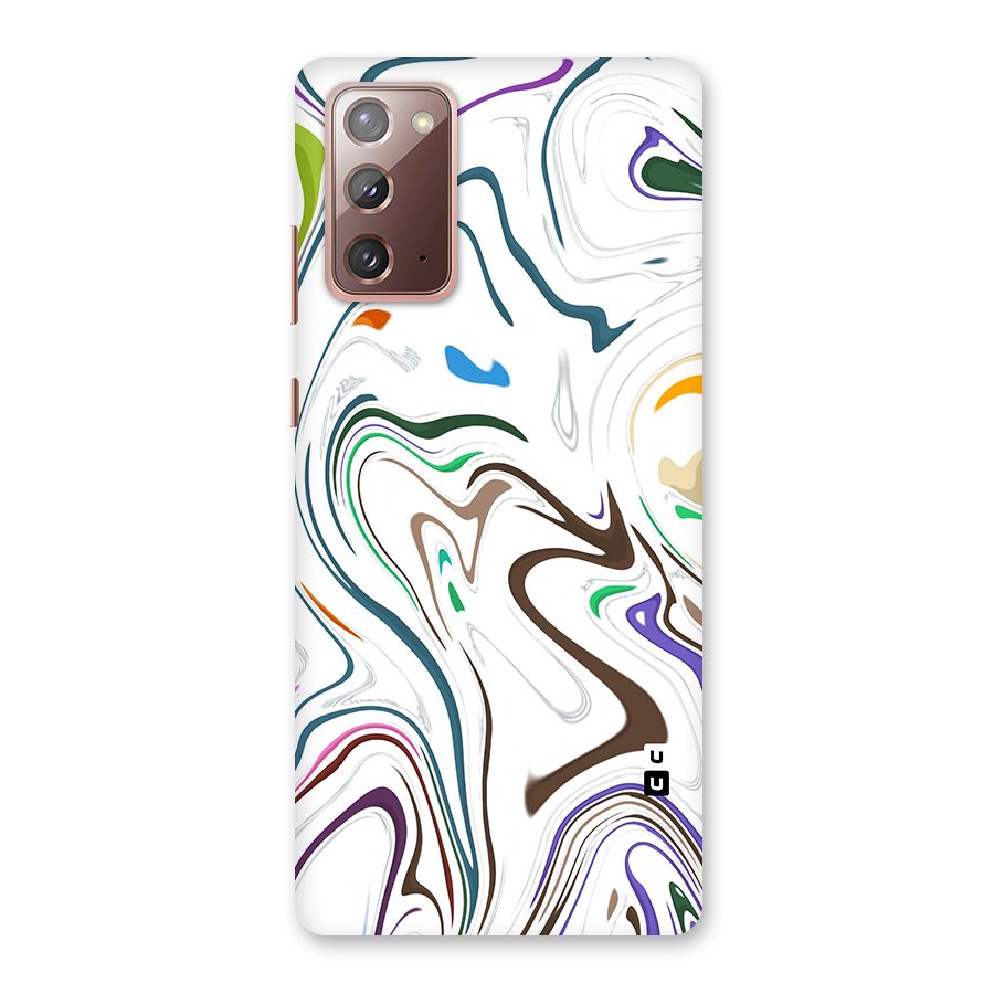 Marbled Printed Art Back Case for Galaxy Note 20