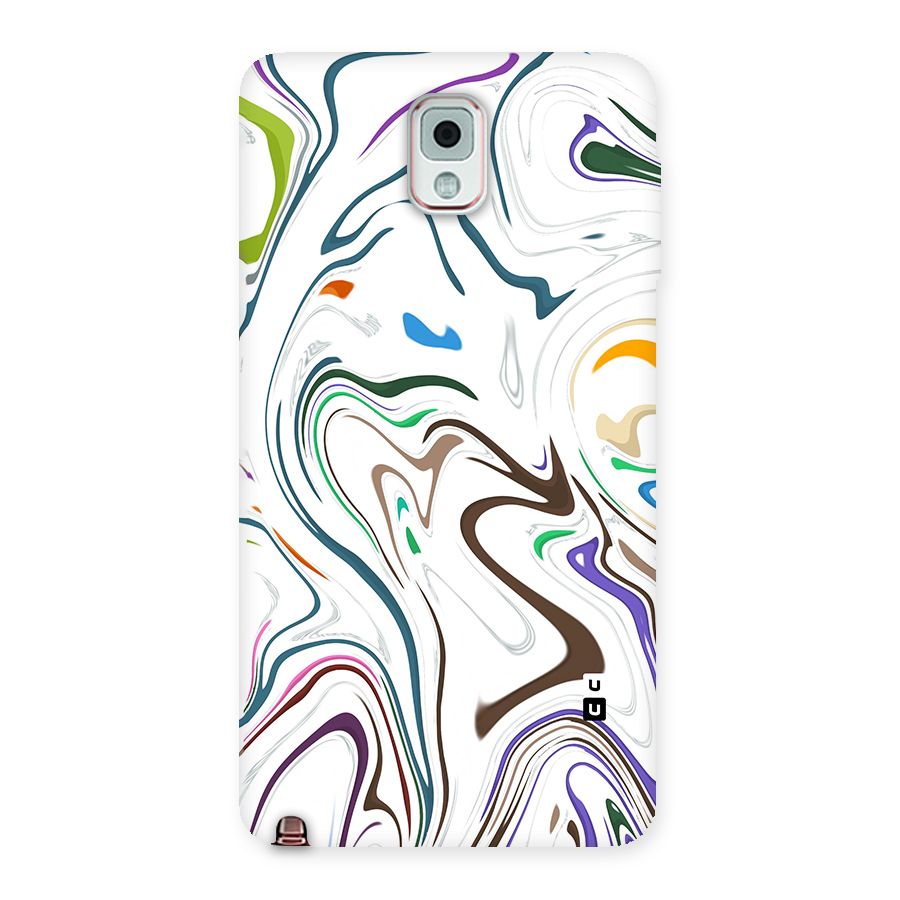 Marbled Printed Art Back Case for Galaxy Note 3