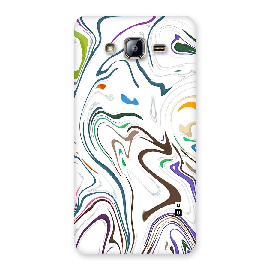 Marbled Printed Art Back Case for Galaxy On5