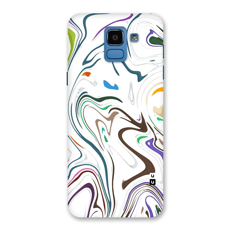 Marbled Printed Art Back Case for Galaxy On6