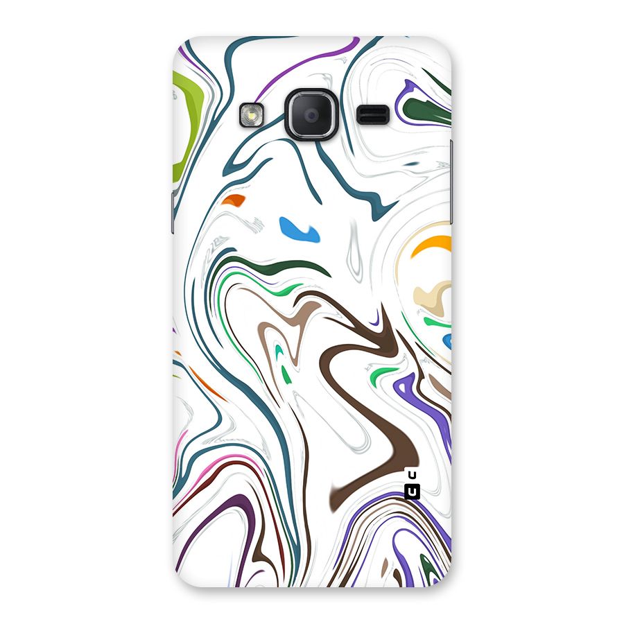 Marbled Printed Art Back Case for Galaxy On7 2015