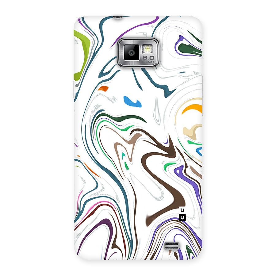 Marbled Printed Art Back Case for Galaxy S2