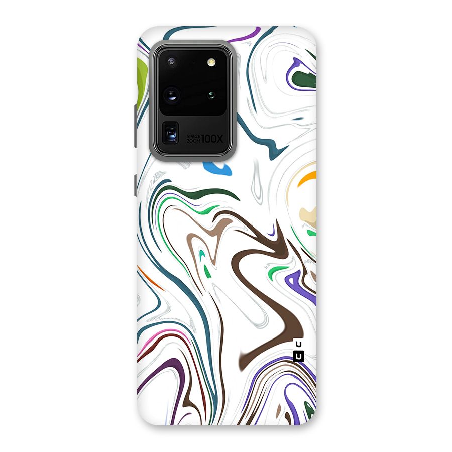 Marbled Printed Art Back Case for Galaxy S20 Ultra