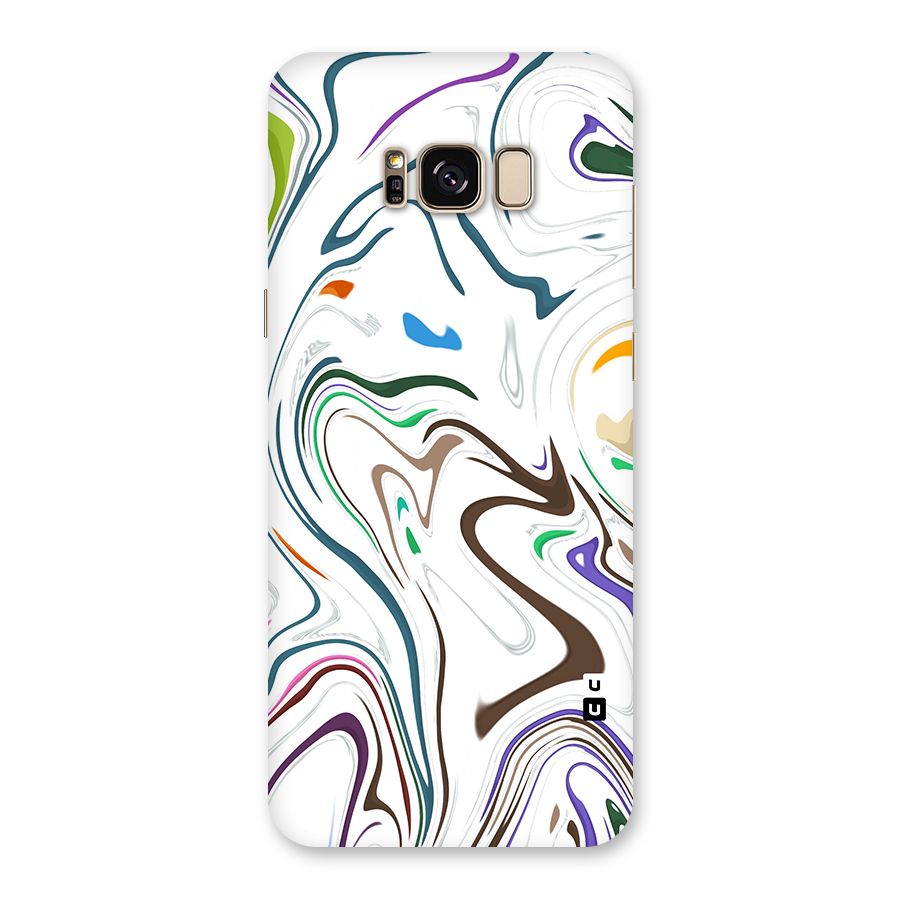 Marbled Printed Art Back Case for Galaxy S8 Plus