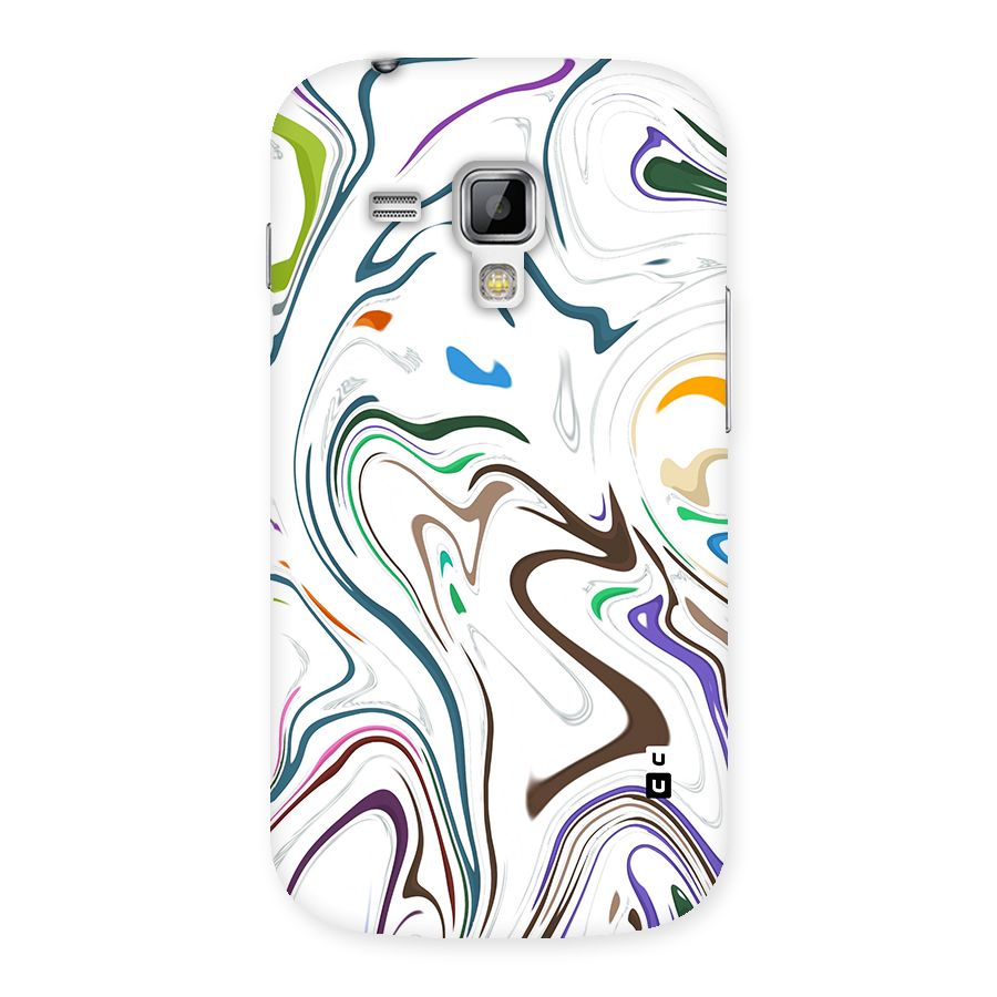 Marbled Printed Art Back Case for Galaxy S Duos