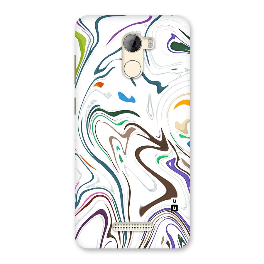 Marbled Printed Art Back Case for Gionee A1 LIte