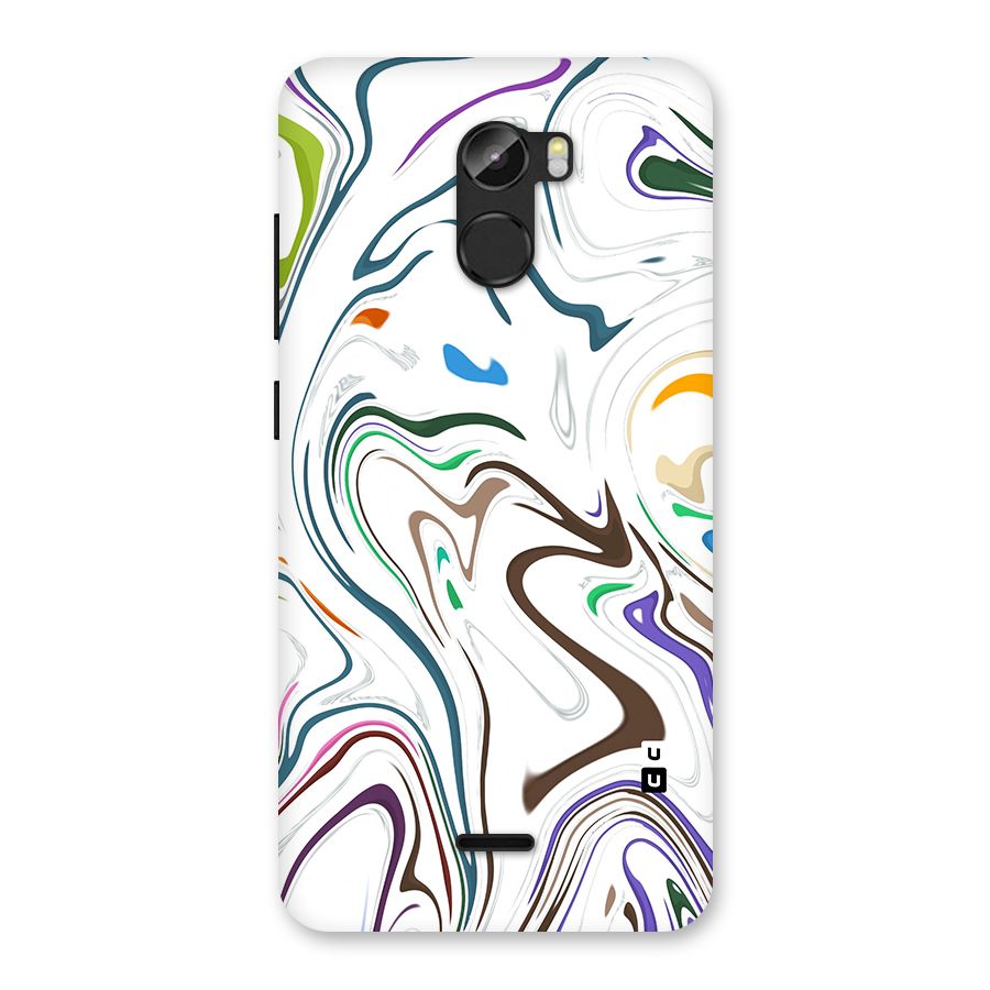 Marbled Printed Art Back Case for Gionee X1