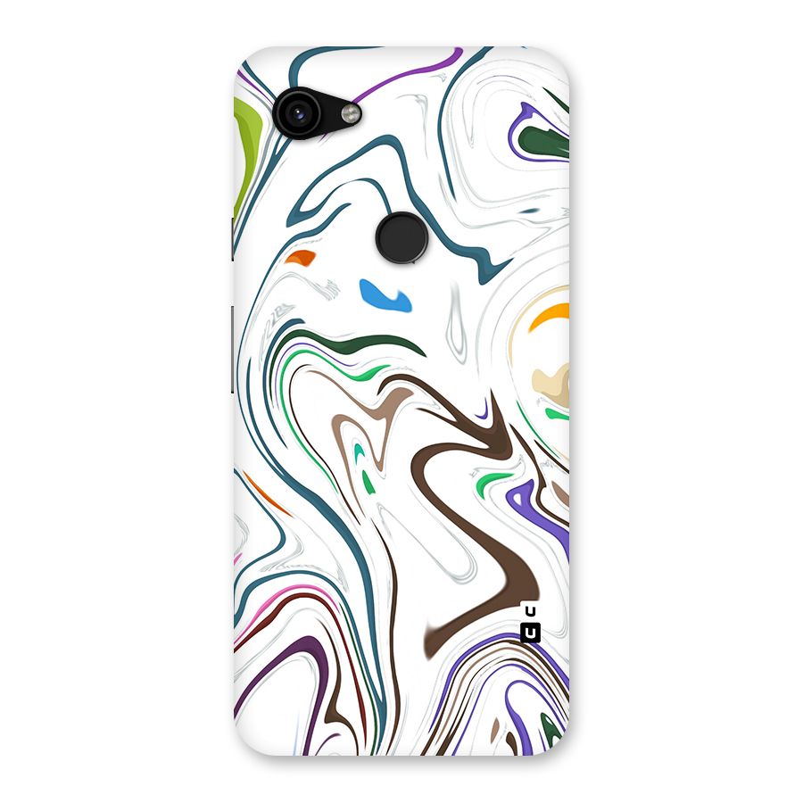 Marbled Printed Art Back Case for Google Pixel 3a XL