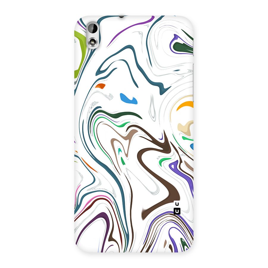Marbled Printed Art Back Case for HTC Desire 816g