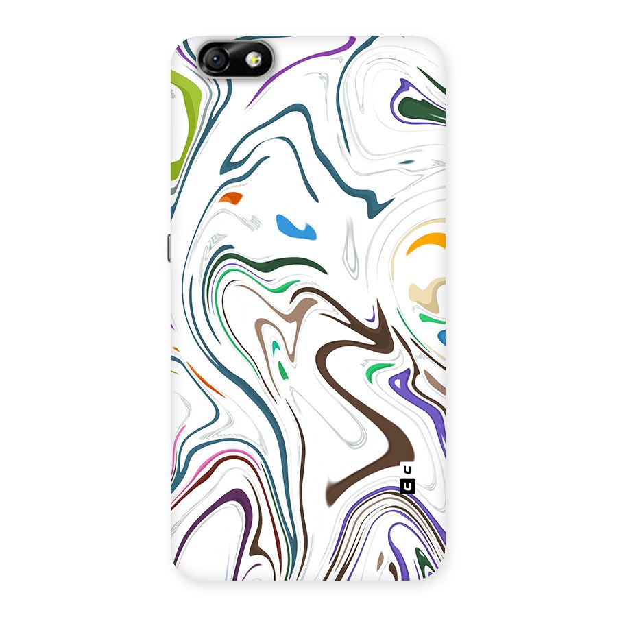 Marbled Printed Art Back Case for Honor 4X
