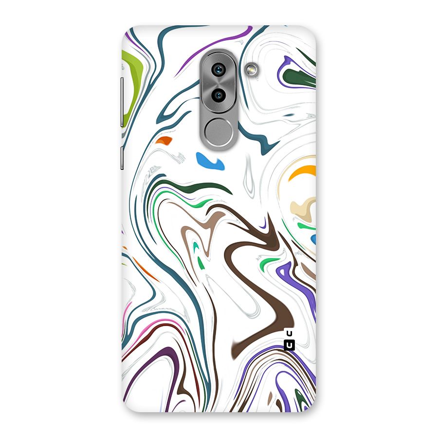 Marbled Printed Art Back Case for Honor 6X