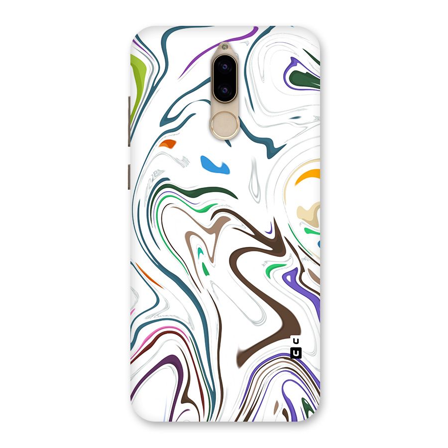 Marbled Printed Art Back Case for Honor 9i