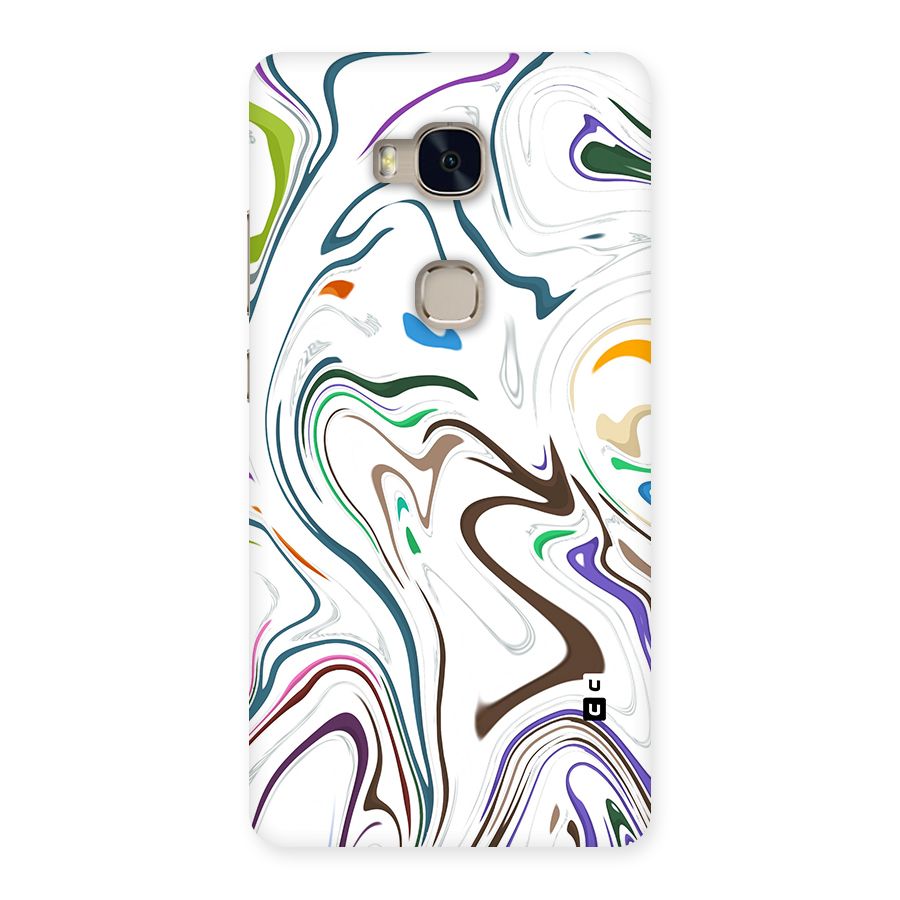 Marbled Printed Art Back Case for Huawei Honor 5X