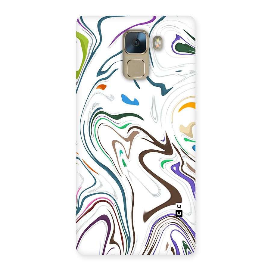 Marbled Printed Art Back Case for Huawei Honor 7