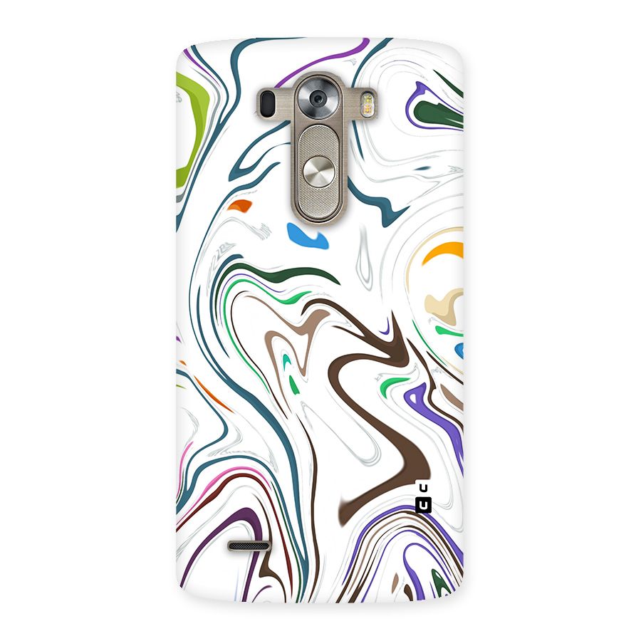 Marbled Printed Art Back Case for LG G3