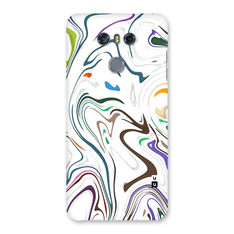Marbled Printed Art Back Case for LG G6