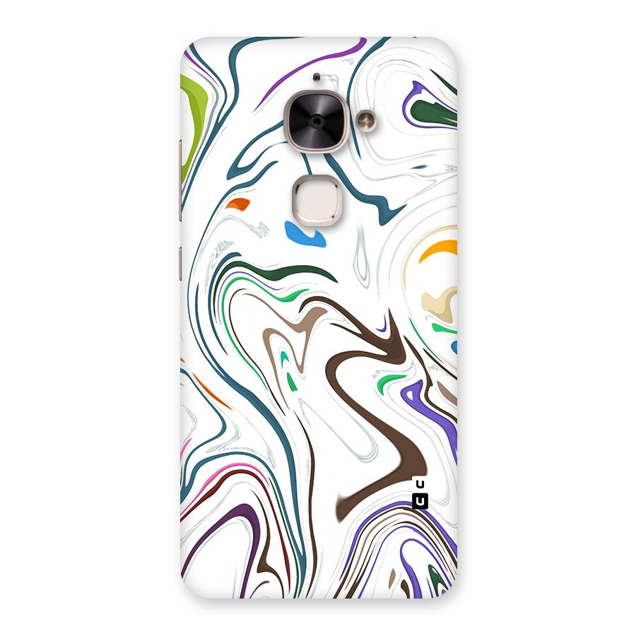 Marbled Printed Art Back Case for Le 2