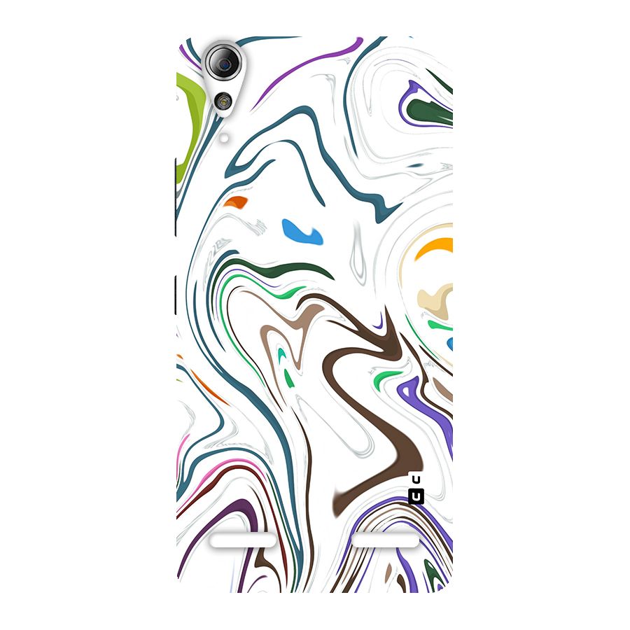 Marbled Printed Art Back Case for Lenovo A6000