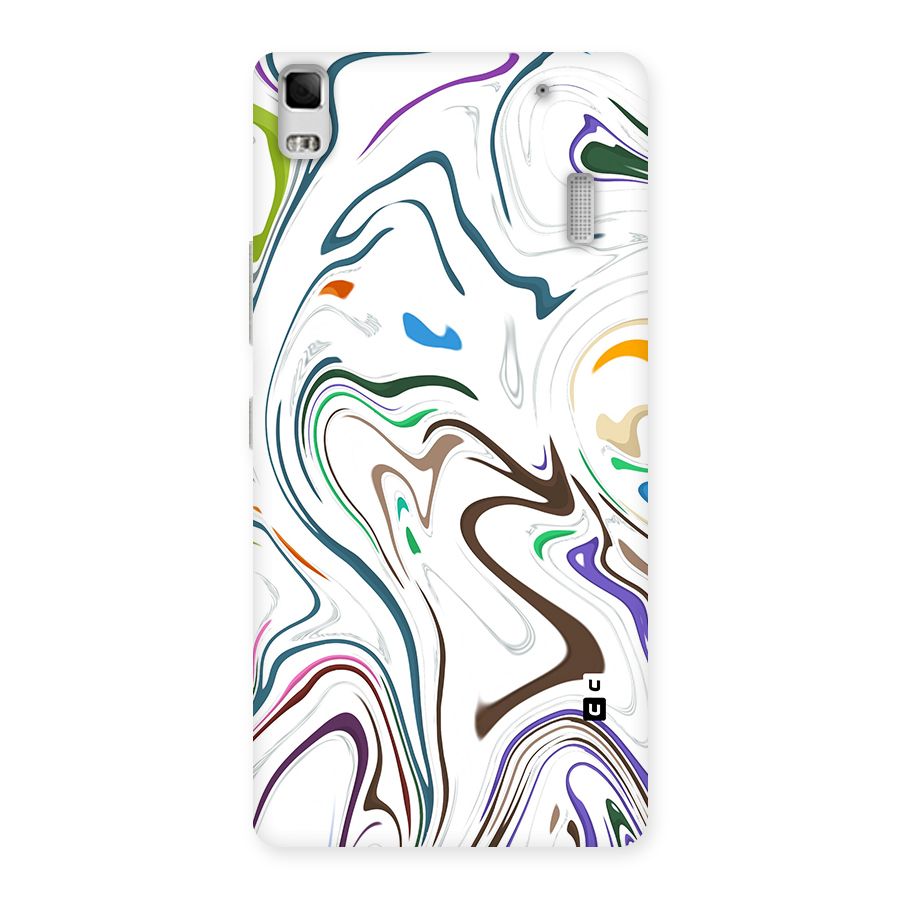 Marbled Printed Art Back Case for Lenovo K3 Note