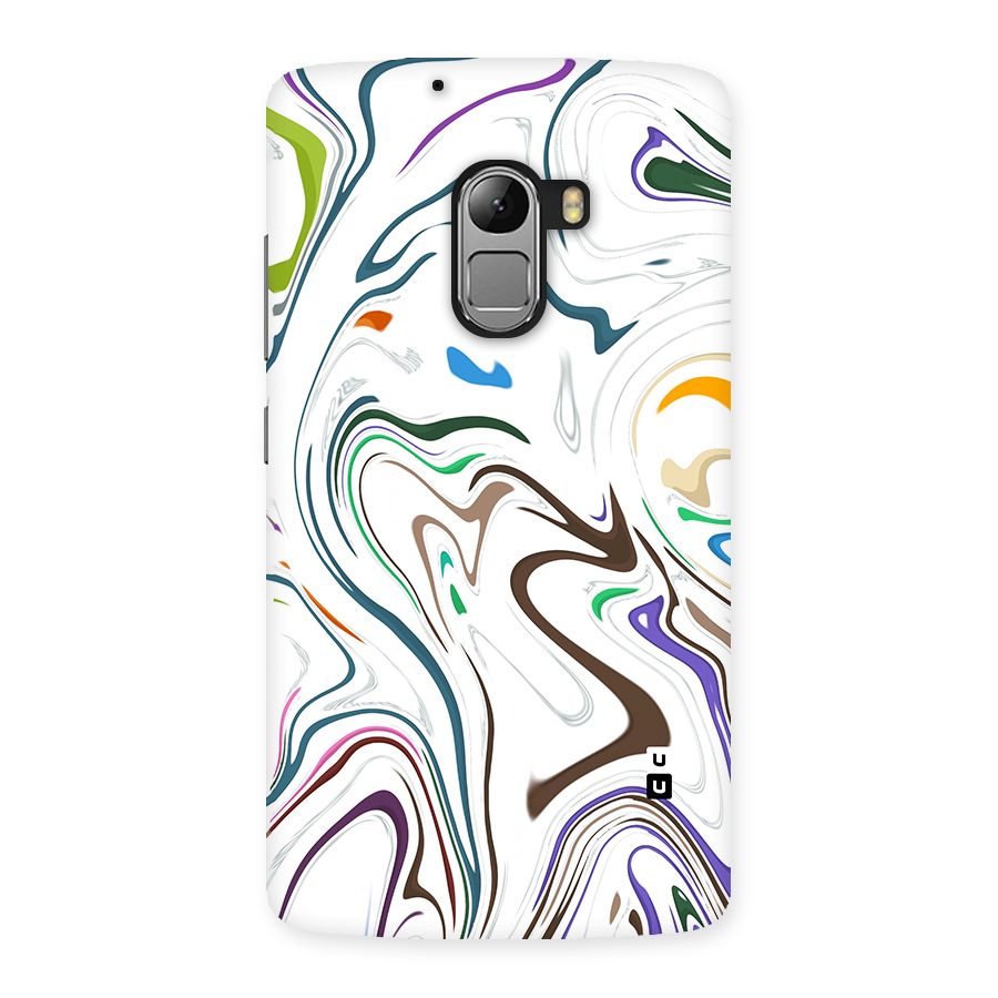 Marbled Printed Art Back Case for Lenovo K4 Note
