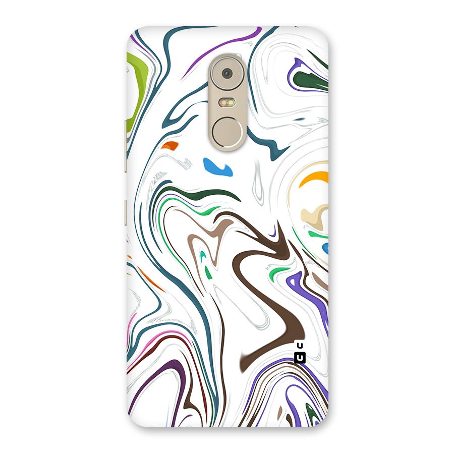 Marbled Printed Art Back Case for Lenovo K6 Note