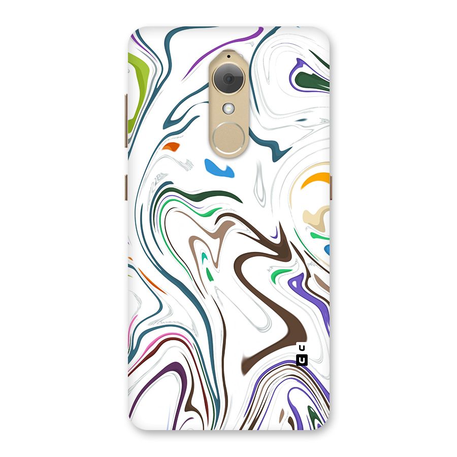 Marbled Printed Art Back Case for Lenovo K8