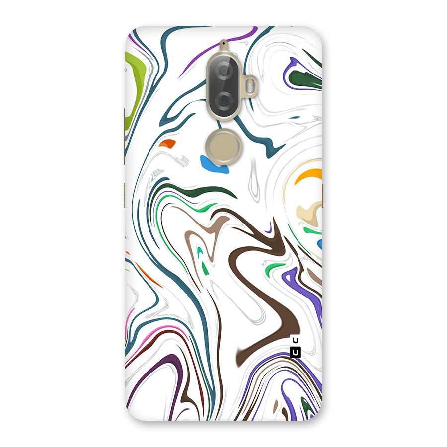 Marbled Printed Art Back Case for Lenovo K8 Plus