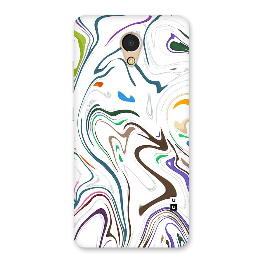 Marbled Printed Art Back Case for Lenovo P2