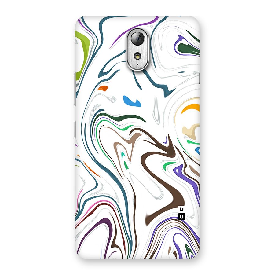 Marbled Printed Art Back Case for Lenovo Vibe P1M